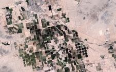 Image de la région de Maricopa, aux Etats-Unis, acquise par Sentinel-2A le 24 juin 2017