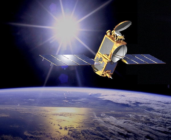 Jason-2 est en orbite depuis le 20 juin dernier. Crédit : NASA.
