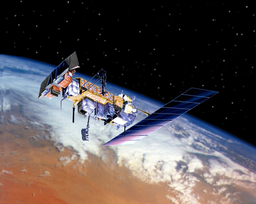 La satellite NOAA-N&#039;. Crédits : Ill. NASA. 