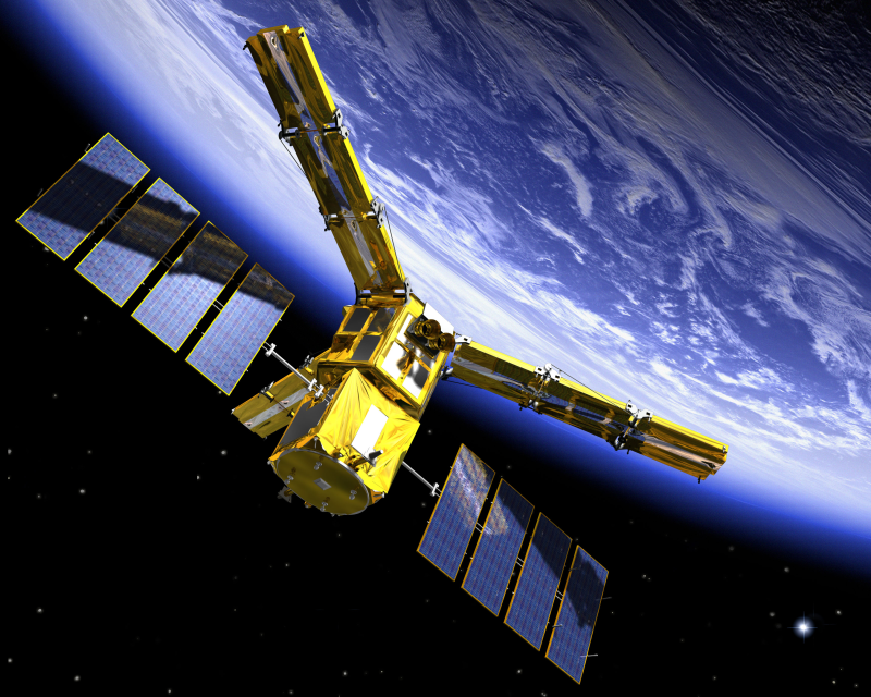 SMOS devrait être mis en orbite le 2 novembre prochain. Crédits : CESBIO.