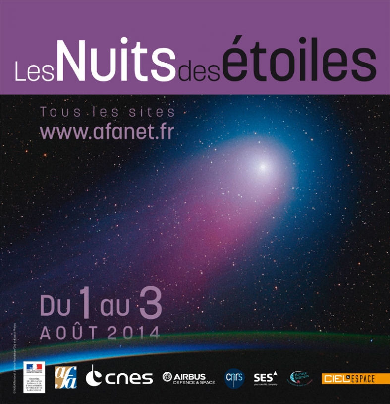 Rosetta et les comètes sont les invitées spéciales de la 24e édition des Nuits des étoiles.