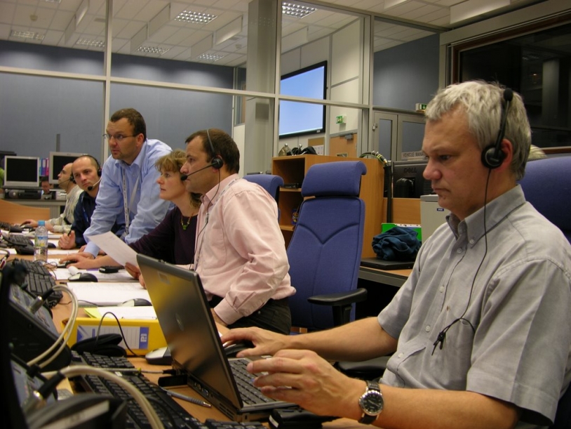 Equipes ESA/CNES en action à Toulouse